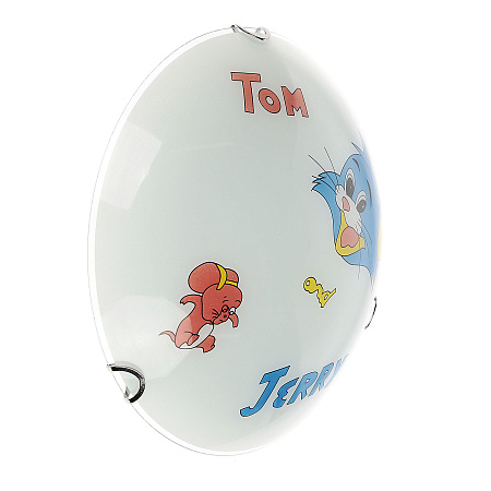 Светильник светодиодный стекло FX1075/12  LED 12Вт (диам 300мм)    VERNER LIGHTING *1