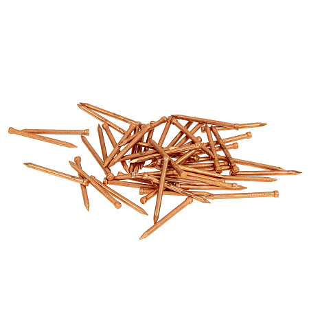 Гвозди финишные 1,4*20 100гр медь BROZEX *10