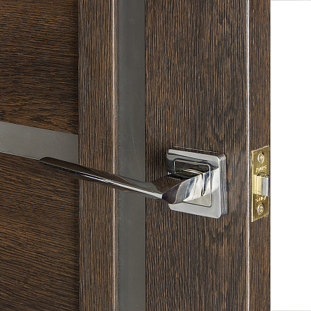 Дверь межкомнатная остеклённая ЦАРГИ ПВХ COMFORT-6 Кедр Венге 3D 700мм BROZEX-WOOD  *1