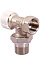 Клапан радиаторный термостатический угловой 3/4"(Ø20) М/П CTM CARTVA34 *1/2