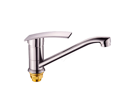 Смеситель для кухни Potato P4935 длинный излив *1/10