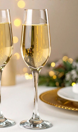 Бокал стекло "Бистро" 190мл для шампанского 44419SLB "Pasabahce" *12