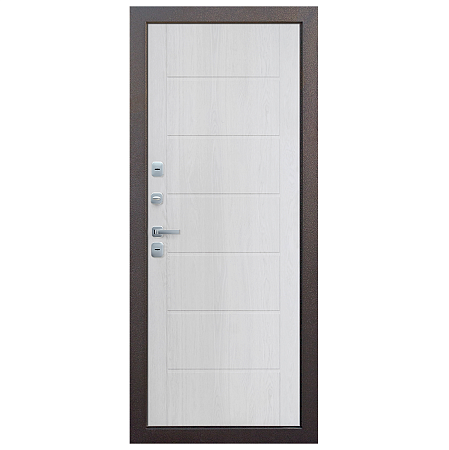 Дверь металлическая 11 см ISOTERMA Медный антик Астана Милки 960х2050 ЛЕВАЯ ТЕРМОРАЗРЫВ *1