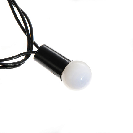 Гирлянда Нить 10м 100LED Шарики d=1,5см бел-син мигает т/нить 220V IP44 1080045 *1/50