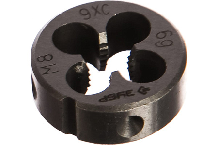 Плашка  М8x1.25мм сталь 9ХС (4-28022-08-1.25) ЗУБР *1/10/100