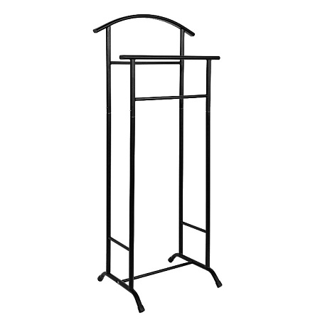 Вешалка напольная с перекладинами "Костюмная" "Стиль 3" выс.1,08м,шир.0,47м Черн. ВНП 300 Ч *1