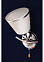 Бра K1372/1W    Кувшинка   1*60W E14  220V 2сорт