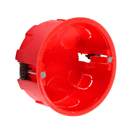 Коробка распаячная СП D80х40мм крышка, пл.лапки IP20  TDM SQ1403-1025  штр-код коробка *1/175