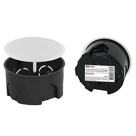 Коробка распаячная СП D103х50мм крышка IP20  TDM SQ1402-0913 инд. штр-код *1/10/60