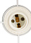 Бра N2003/2W FG+WT E27 2*40Вт (280*180*500)  VERNER LIGHTING *1 *