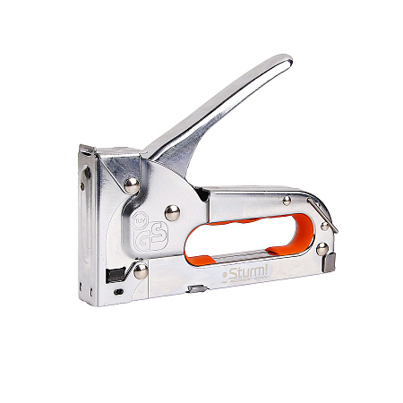 Степлер мебельный тип 53 скоба 4-8мм металлический регулируемый арт.1071-01-04 STURM *1/12/48**