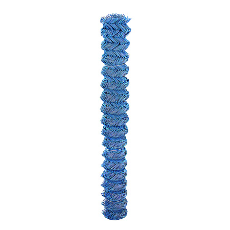 Сетка рабица ПП 50*50 (1,5*10м) концы прямые СИНЯЯ  *1