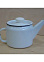 Чайник эмалированный 1,0л d120мм крышка с пл.ручк., без деколи С-2707П2 *1/8
