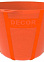 Чаша пластмассовая для гипса 0,67л высокая G2 DECOR *1/32/160