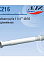Слив гофрированный 1 1/4" Ани 40*50 удлиненный К 216 (541-1371) *1/60