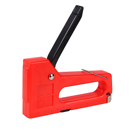 Степлер мебельный тип 53 скоба 4-8мм пластиковый арт.202030 KROFT *1