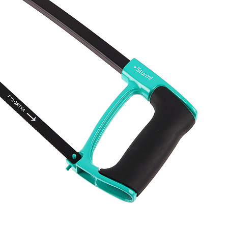 Ножовка по металлу 300мм с обрезин.ручкой, усил.рама, доп.упор STURM (арт.1061-05-300) *1/6/36