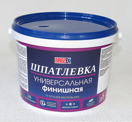 Шпатлевка финишная универсальная 14 кг BROZEX  *1/48