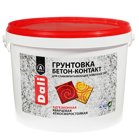 Грунтовка акриловая для внутренних и наружных работ БЕТОН-КОНТАКТ 12кг ДАЛИ *1/44