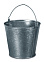 Ведро металл. оцинкованное 15л *10