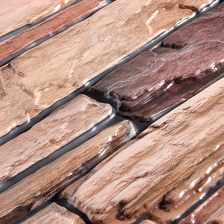 Панель стеновая ПВХ "ГРЕЙС" Сланец натуральный (980*498 мм) *10