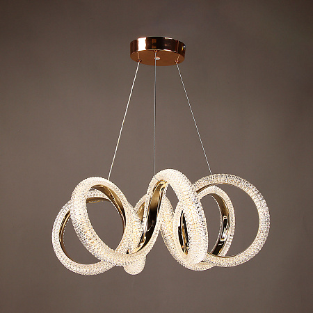 Люстра 9232/140W Gold  530 мм 3 реж., пульт S=20м2  VERNER LIGHTING *1