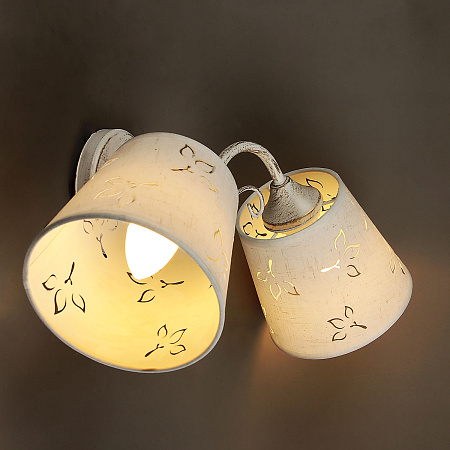 Бра N1969/2W WG E27 2*40Вт (250*230*470)  VERNER LIGHTING *1