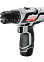 Дрель-шуруповерт 12В 2скор.0-400/0-1400об/мин 28Нм 2Ач 2аккум LI-ION ДА-12ЭР ИНТЕРСКОЛ *1/10
