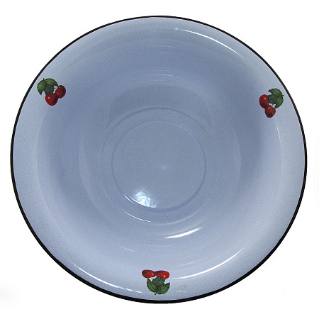 Таз эмалированный 12,0л d450мм без деколи С-3024  *1/5