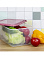Емкость для продуктов пластм. 4,0л 250х125x190мм М1455 ("М-Пластика") *1/12