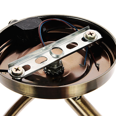 Бра K1373/1W  АВ  Кувшинка   1*60W E14  220V  (h=300, w=170, l=190)    VERNER LIGHTING *1
