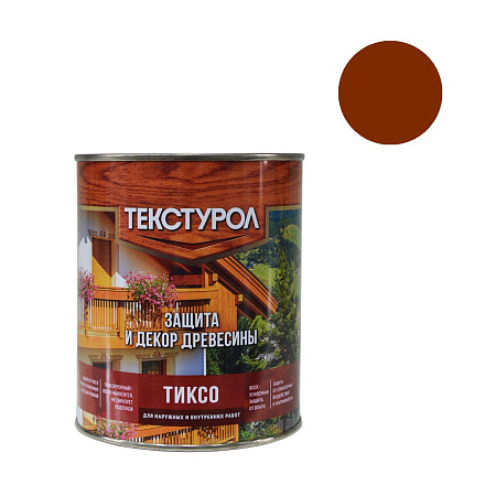 Средство для защиты древесины Тик Текстурол ТИКСО  1 л   Эстония  *1/6/504