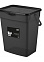 Контейнер д/хранения пластм. "Black" 6л 244х180х255мм SC140710621*1/10