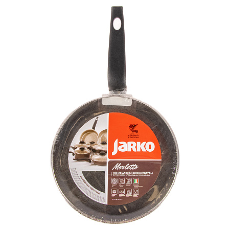 Сковорода алюм.а/приг.  Jarko MERLETTO d26см Стекл.кр. JMr-126-11 *1/4