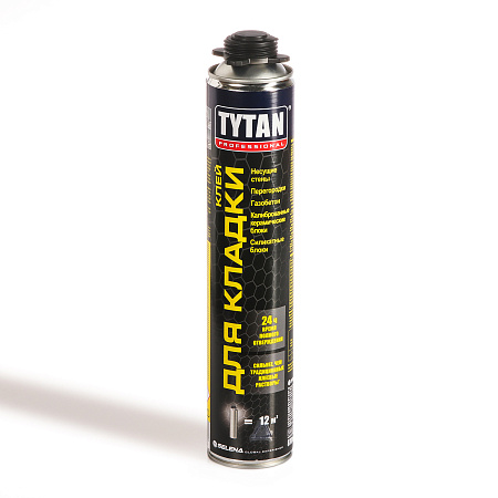 Клей для кладки "TYTAN" Professiona EURO GUN 870 мл 17408  *1/12/504