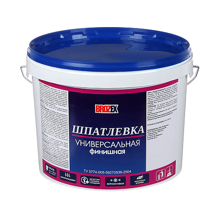 Шпатлевка финишная универсальная 14 кг BROZEX  *1/48