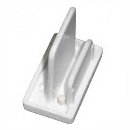 Заглушка торцевая для шинопровода одноф. белая GENERAL G-1-E-IP20  581400 *10/800