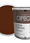 Эмаль акриловая для пола красно-коричневая полуматовая 2,3 кг Ореол *1/4/216