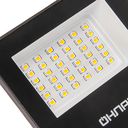 Прожектор светодиодный 30Вт 4,0K IP65 холодный Онлайт OFL-30-4K-BL-IP65-LED 71657 *1/30/50