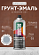 Грунт-аэрозоль по ржавчине 3 в1 серый глянцевый 520/200 мл DECORIX (А22) *1/12
