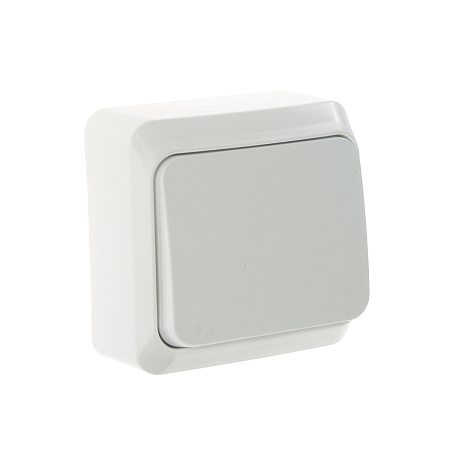Выключатель "Этюд" ОП 1кл. белый ВА10-001В *10/25
