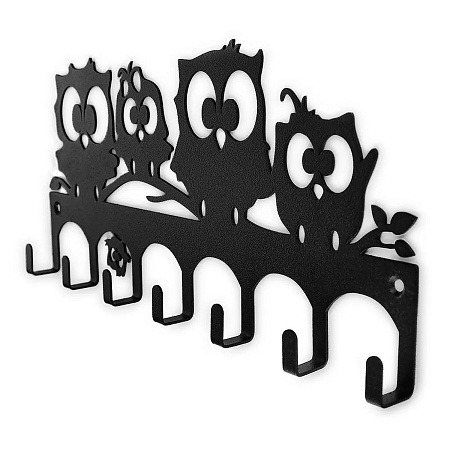 Ключница металлическая ЧЕРНЫЙ ФИЛИ №10 300х145х20мм *1/6