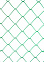 Сетка рабица ПП 50*50 (1,5*10м) концы прямые ЗЕЛЕНАЯ  *1