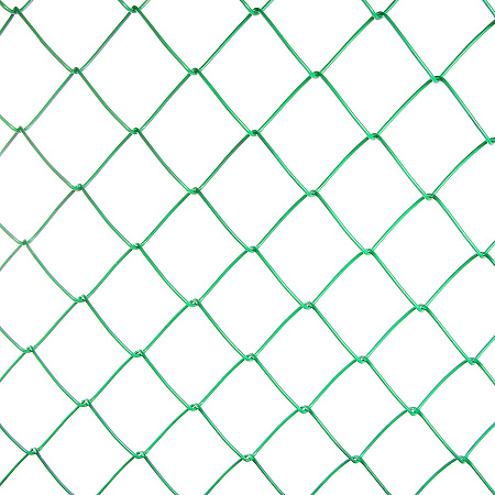 Сетка рабица ПП 50*50 (1,5*10м) концы прямые ЗЕЛЕНАЯ  *1