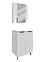Тумба /BROZEX WOOD/ "Лойт 60" стронг белый (выписывать раковину БЛ322 - COMO 60) *1
