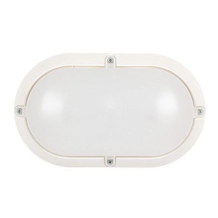 Светильник накладной светодиодный 7Вт 4.0K 520Лм IP65 овал белый OBL ОНЛАЙТ 71687 *1/32