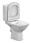 Унитаз-компакт CARINA  CLEAN ON 011 3/5 кр.дюр. slim lift,easy-off,  белый Cersanit *1/9