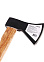 Топор с топорищем 0,8 кг дерев.ручка, кованый боек STURM (арт.1015-52-WD0800) *1/6/24