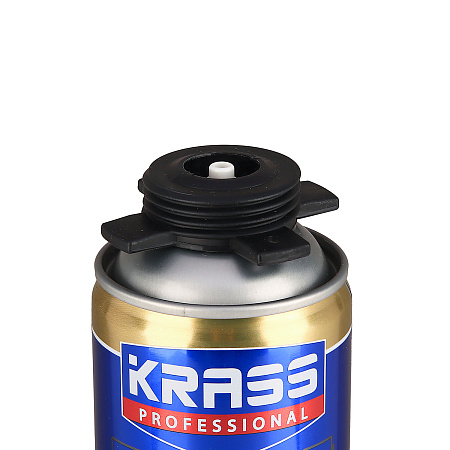 Пена монтажная профес. 1000мл/1013гр (890мл) зимняя KRASS V70 выход до 70 л  *1/12/612