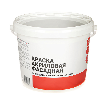Краска акриловая фасадная 10 кг  *1/48